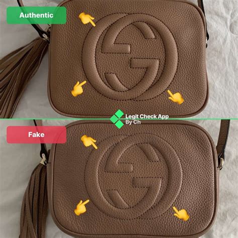 gucci disco bag real vs fake|gucci soho bag authentication.